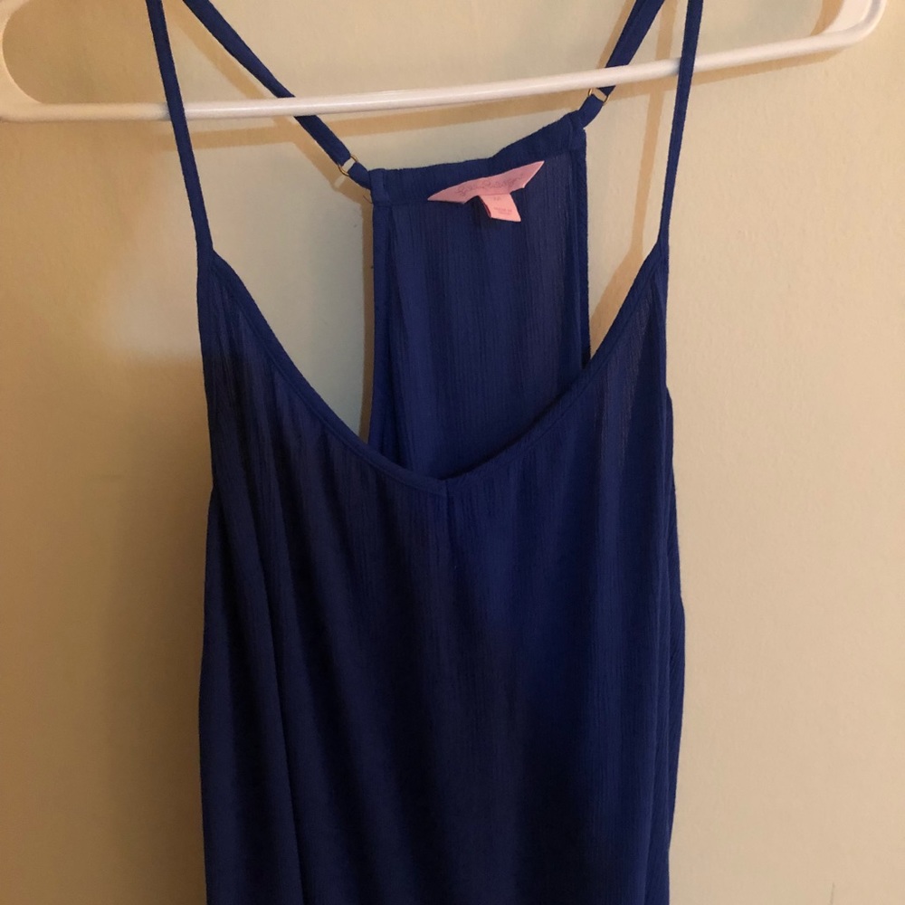 Lilly Pulitzer Dusk Tank - Bomber Blue